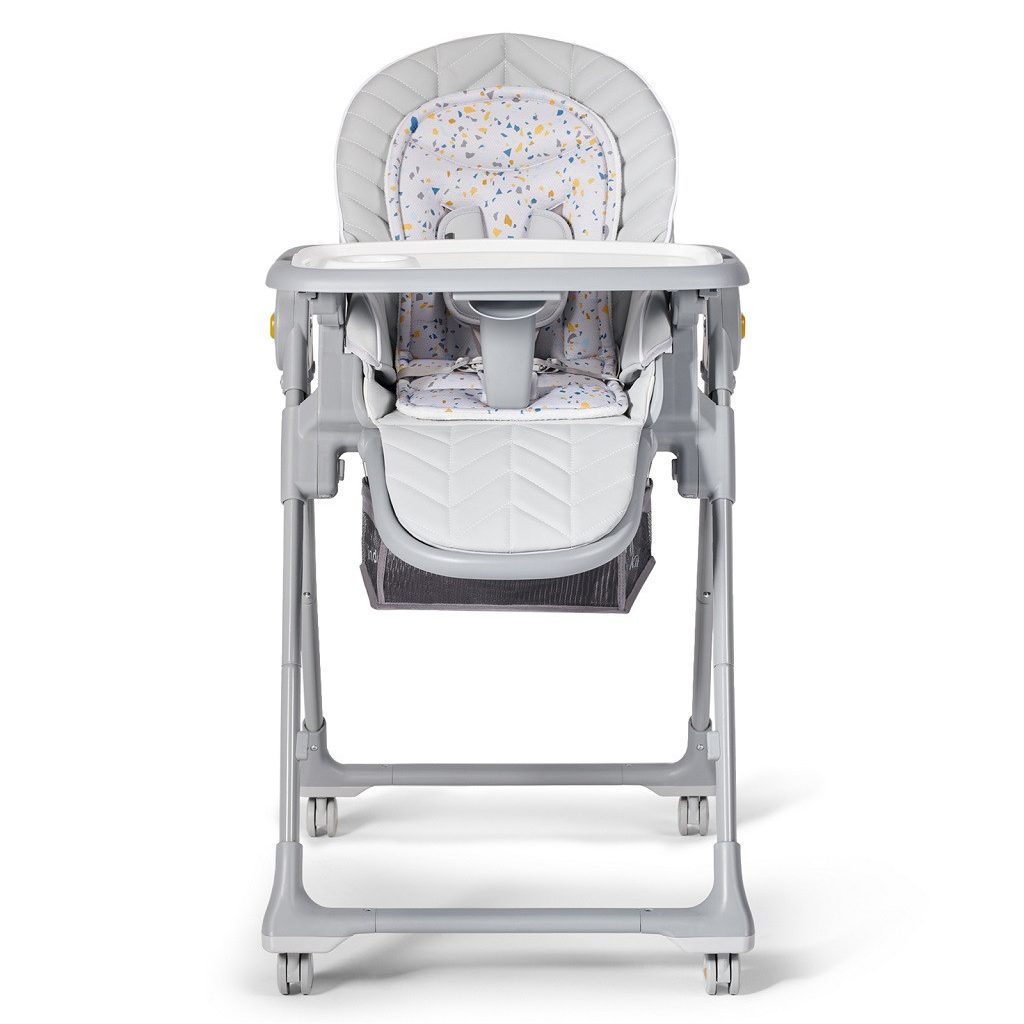 KINDERKRAFT SELECT Etetőszék Lastree Grey, Premium