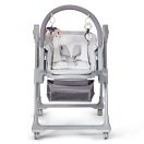 KINDERKRAFT SELECT Etetőszék Lastree Grey, Premium