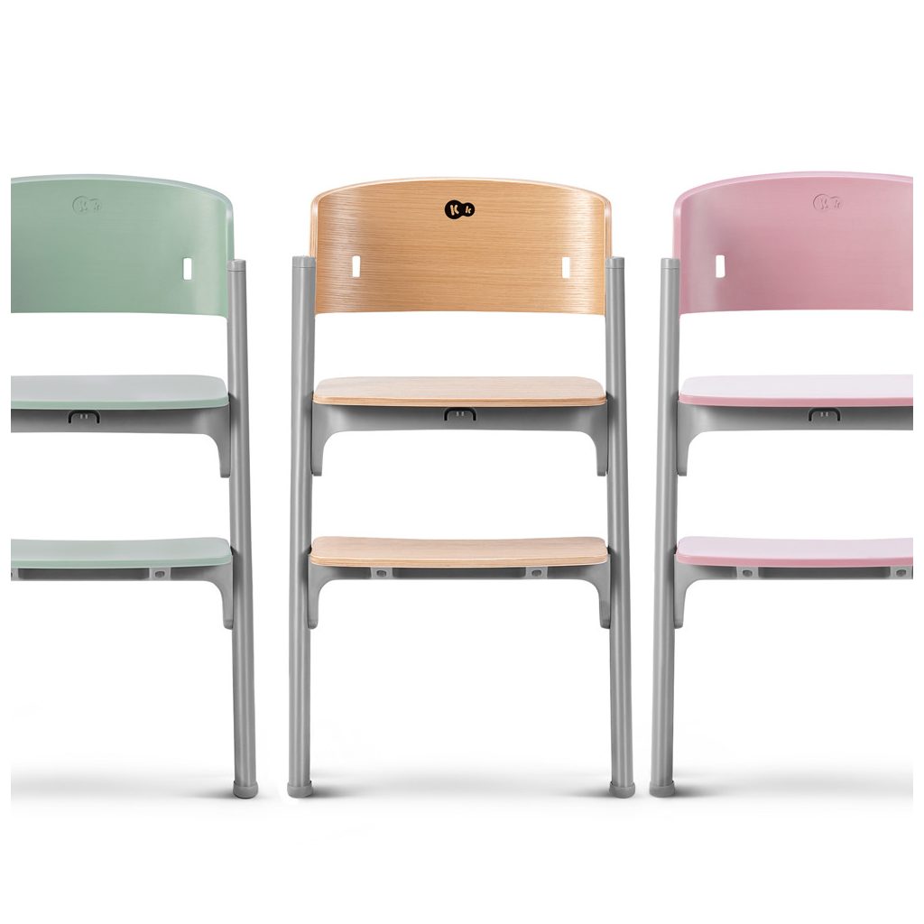 KINDERKRAFT SELECT Szett etetőszék Livy Aster Pink + pihenőszék Calmee, Premium