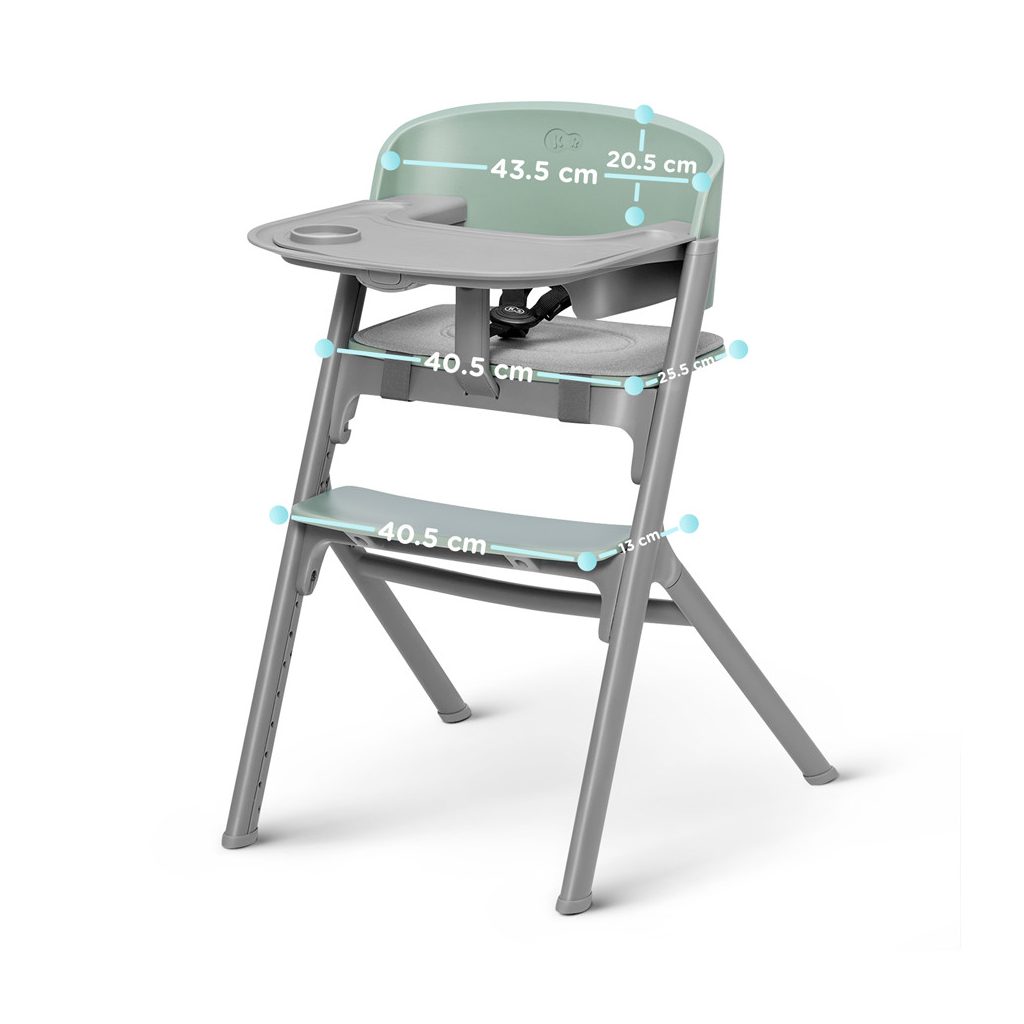 KINDERKRAFT SELECT Etetőszék 3 az 1-ben LIVY Aster Pink, Premium