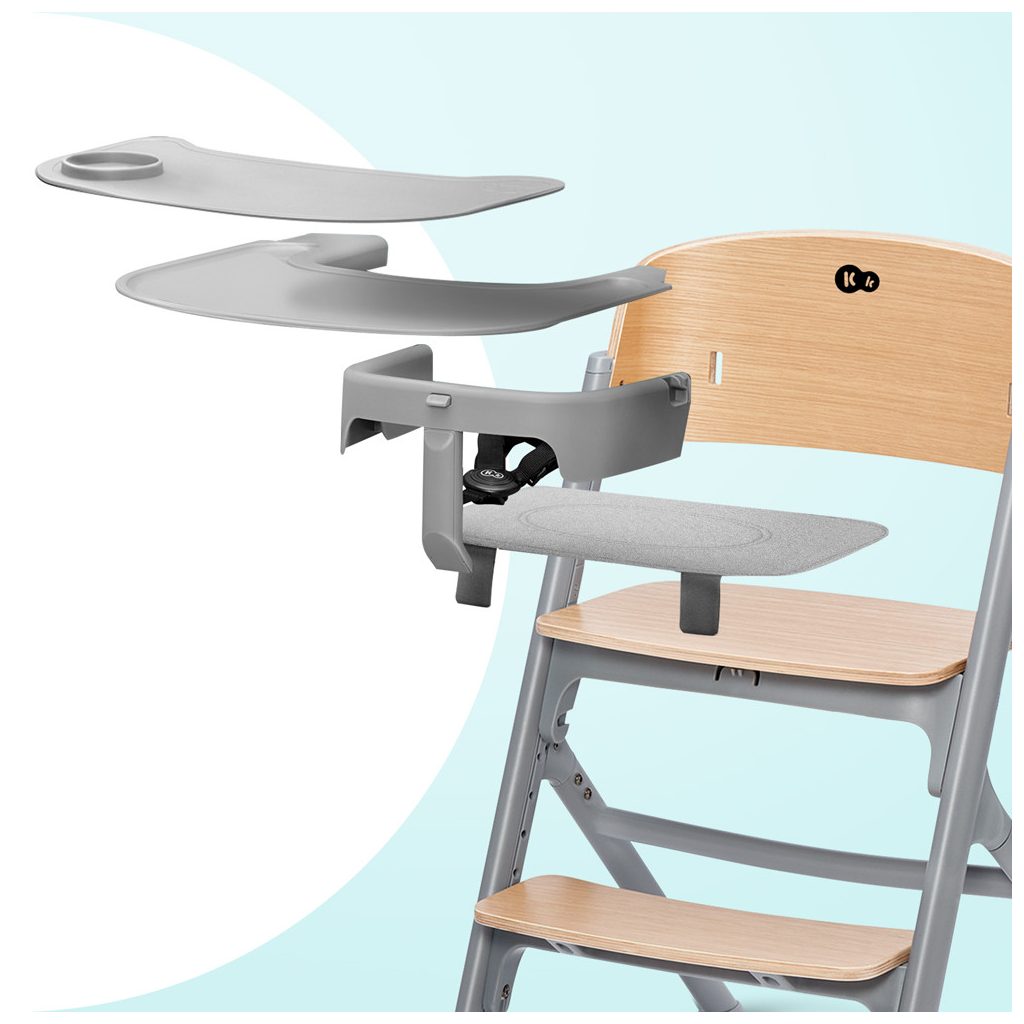 KINDERKRAFT SELECT Etetőszék 3 az 1-ben LIVY Oak, Premium