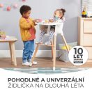KINDERKRAFT Etetőszék Sienna szürke