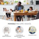 KINDERKRAFT Etetőszék Sienna szürke