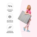 KINDERKRAFT Gyermekágy 3 az 1-ben Lovi Szürke