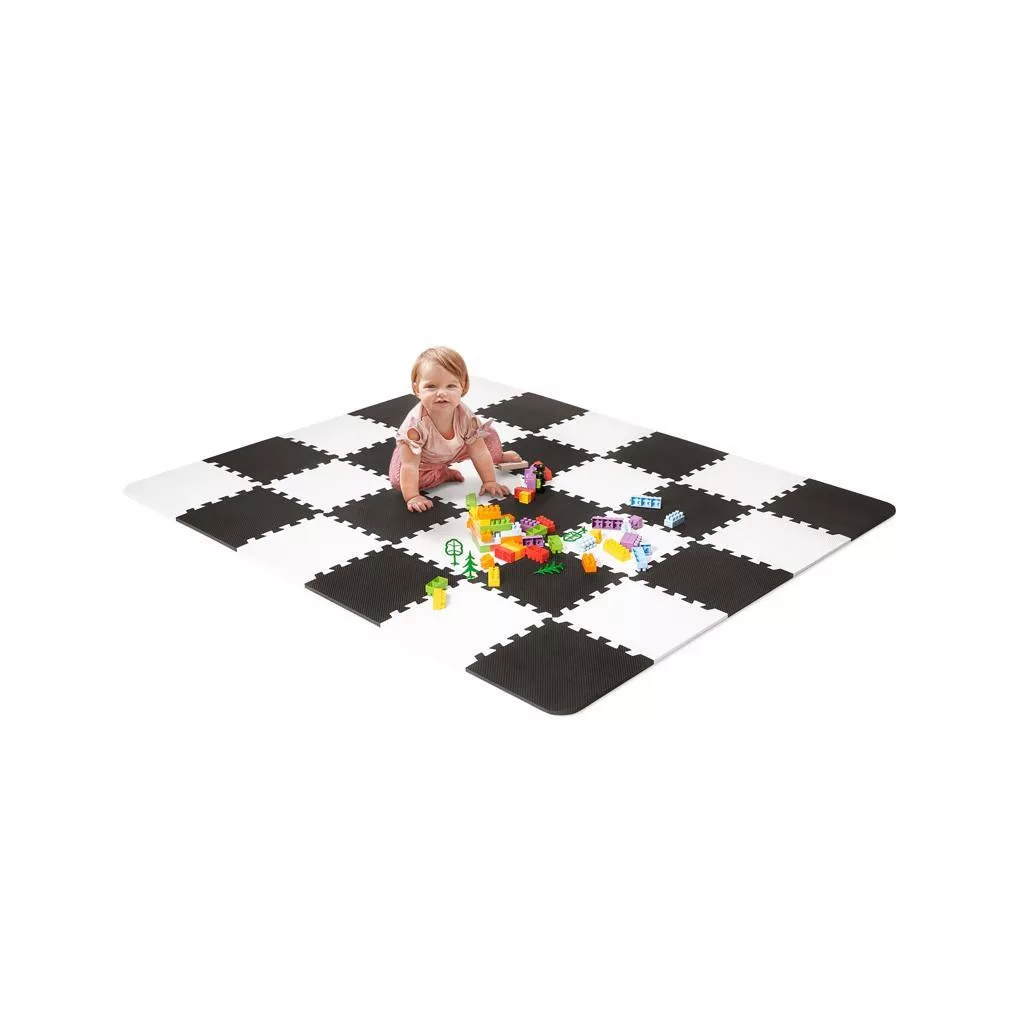 KINDERKRAFT Habos puzzle alátét Luno 150 x 180 cm Fekete, 30 db