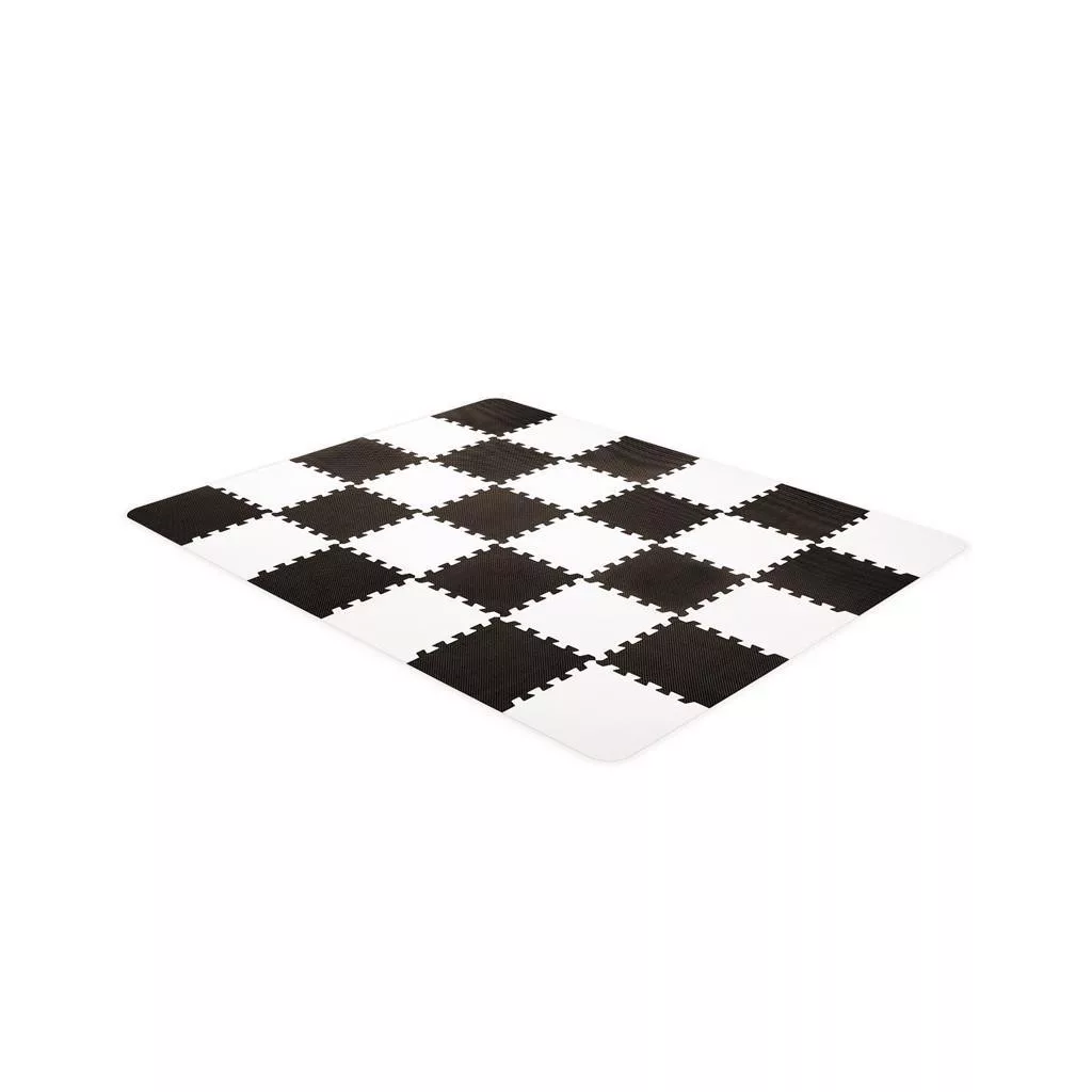 KINDERKRAFT Habos puzzle alátét Luno 150 x 180 cm Fekete, 30 db