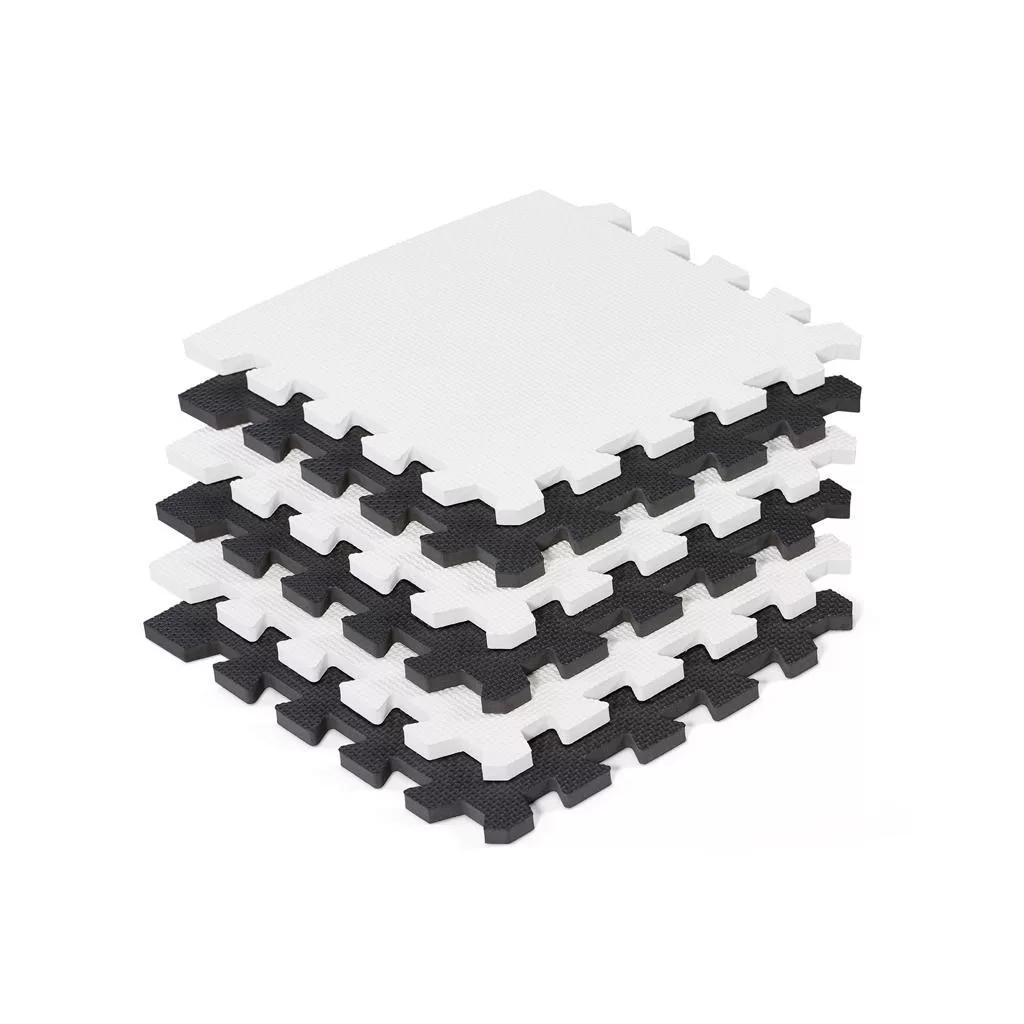 KINDERKRAFT Habos puzzle alátét Luno 150 x 180 cm Fekete, 30 db