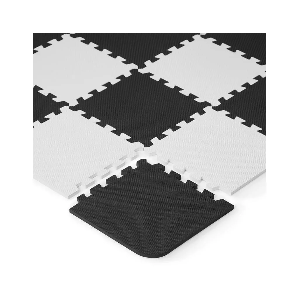 KINDERKRAFT Habos puzzle alátét Luno 150 x 180 cm Fekete, 30 db