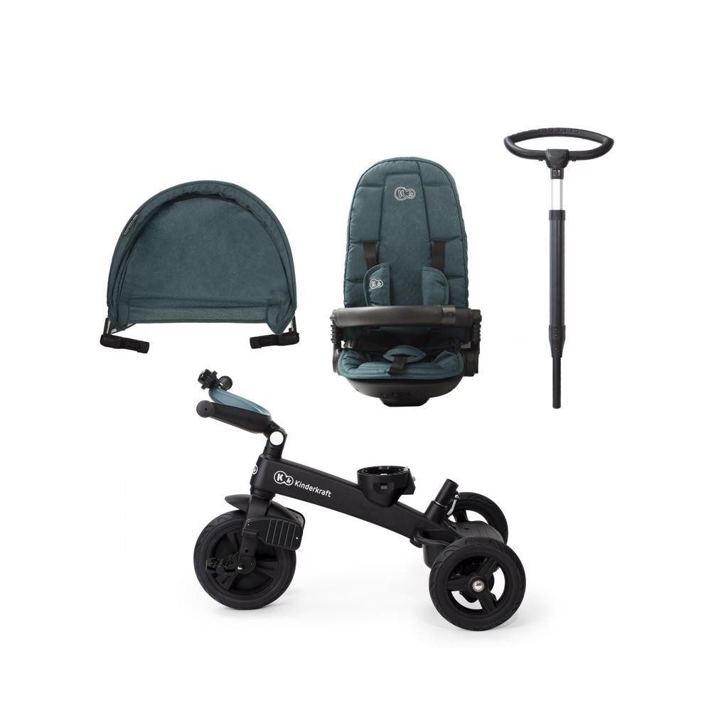 KINDERKRAFT SELECT Easytwist tricikli  Midnight Green, Premium