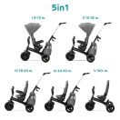 KINDERKRAFT SELECT Easytwist Platinum Grey, Premium tricikli