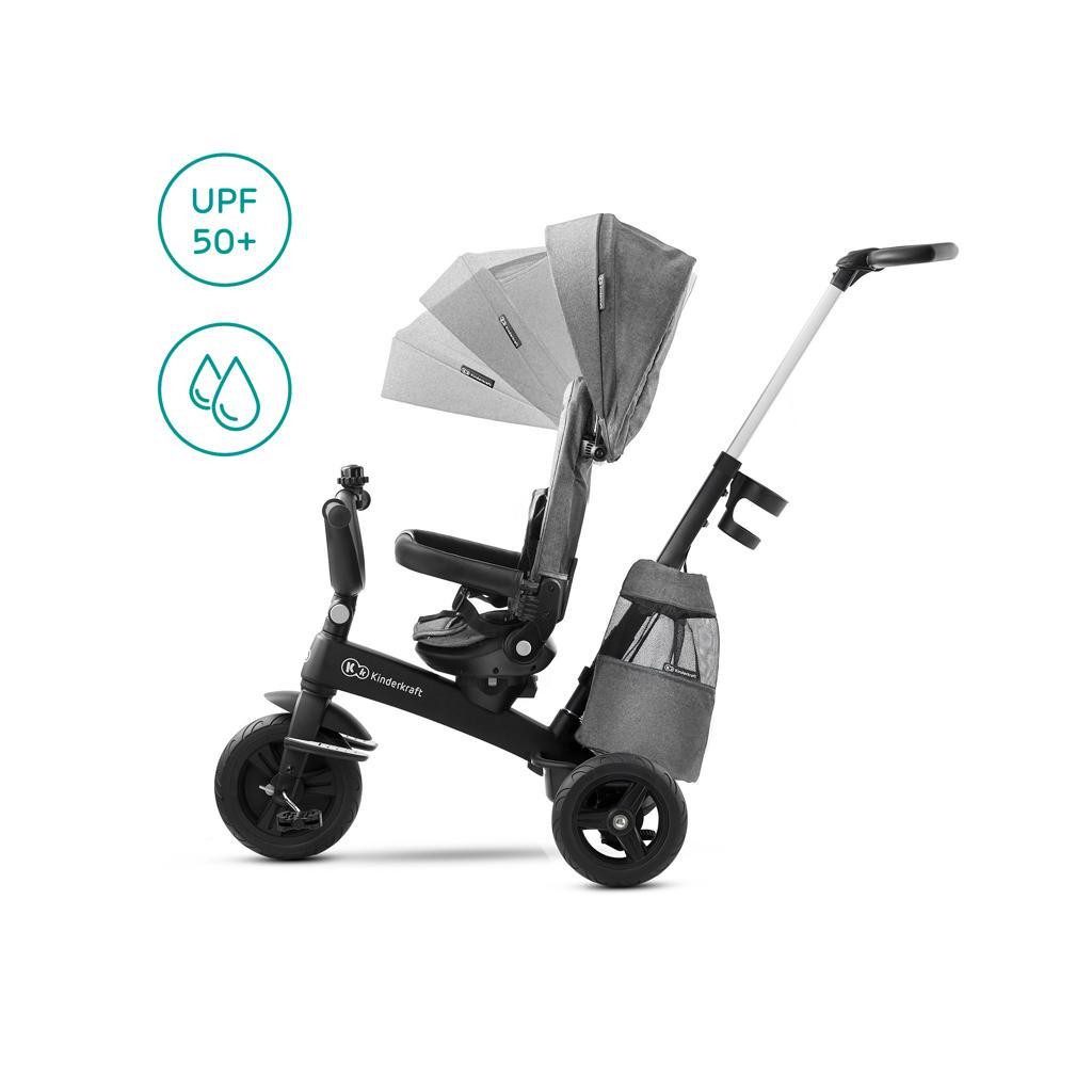 KINDERKRAFT SELECT Easytwist Platinum Grey, Premium tricikli