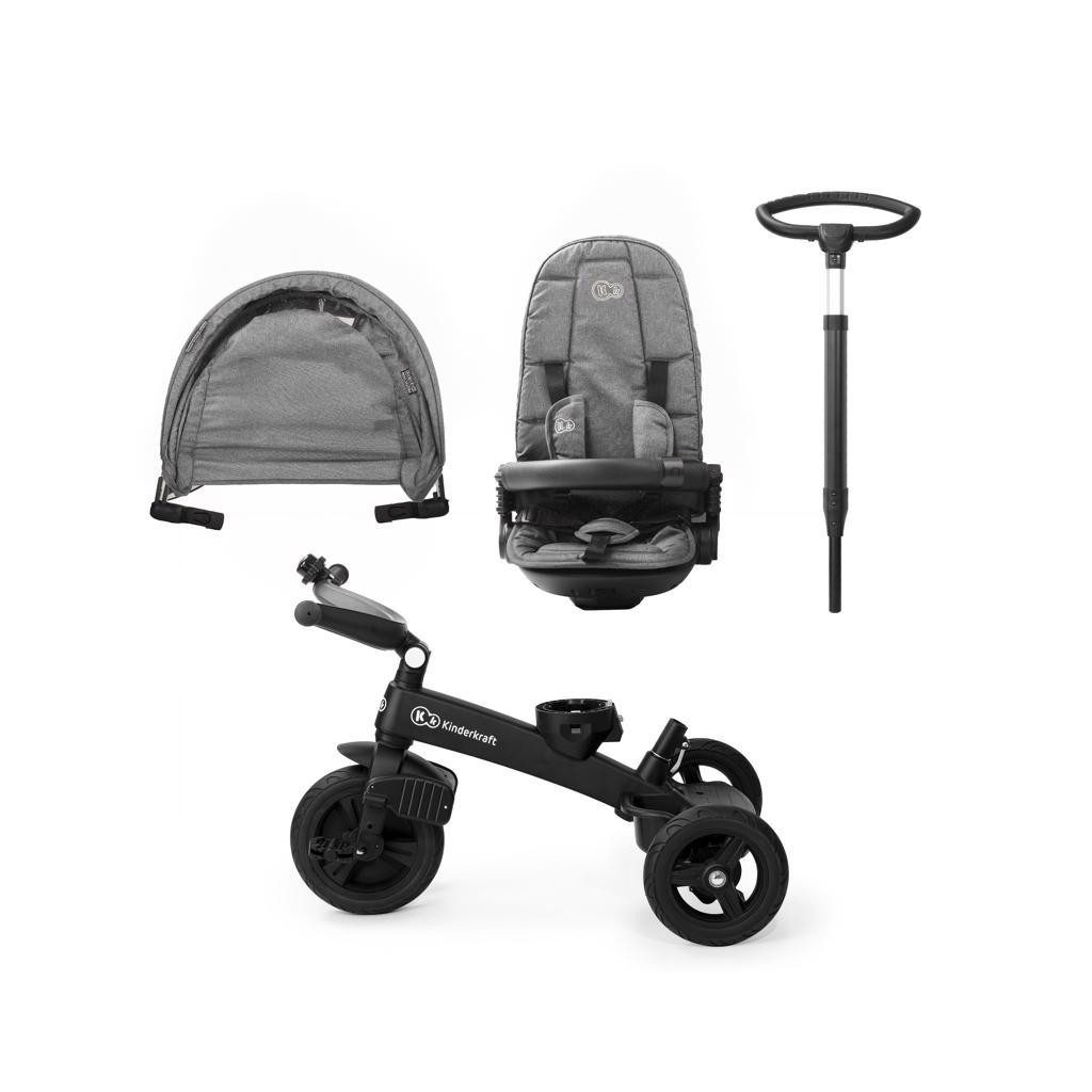KINDERKRAFT SELECT Easytwist Platinum Grey, Premium tricikli