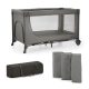 KINDERKRAFT Utazóágy Joy 2 Dark grey