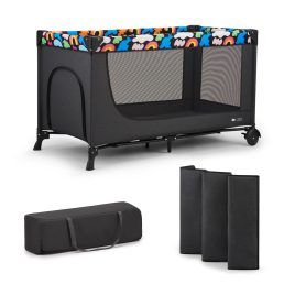 KINDERKRAFT Utazóágy Joy 2 Happy shapes