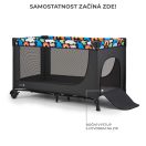 KINDERKRAFT Utazóágy Joy 2 Happy shapes