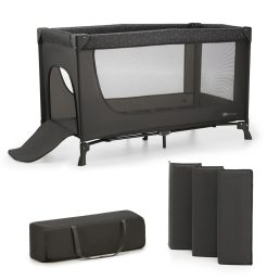 KINDERKRAFT Utazóágy Joy Light grey