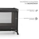 KINDERKRAFT Utazóágy Joy Light grey