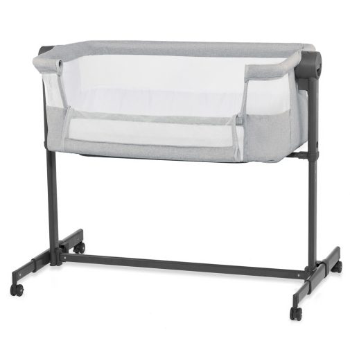 KINDERKRAFT Állítható magasságú gyermekágy Neste Up2 Light Grey