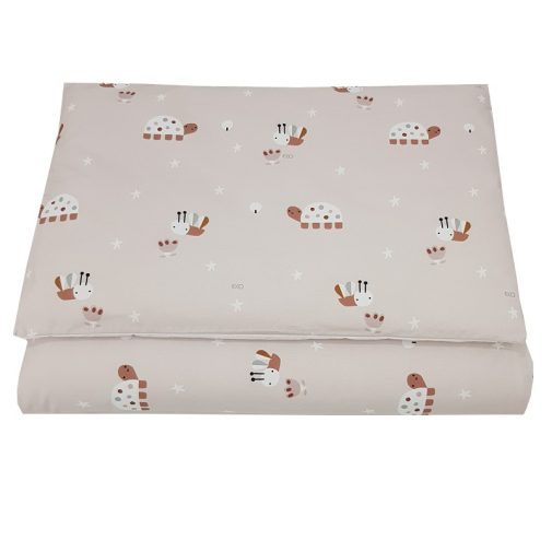 EKO Ágynemű 2 részes pamut Bees Beige mintával 40x60 cm, 90x120 cm