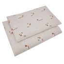 EKO Ágynemű 2 részes pamut Bees Beige mintával 40x60 cm, 90x120 cm