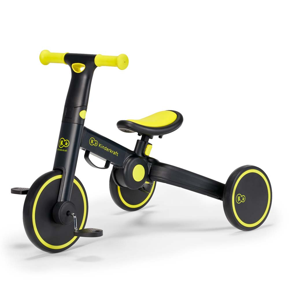 KINDERKRAFT tricikli 4TRIKE black volt