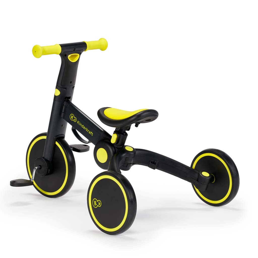 KINDERKRAFT tricikli 4TRIKE black volt