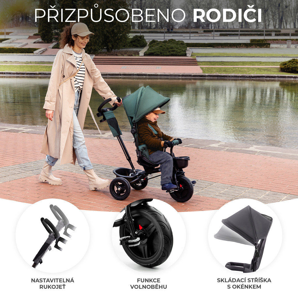 KINDERKRAFT tricikli Aveo Mistic Green