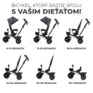 KINDERKRAFT Aveo Tricikli Malachite Grey