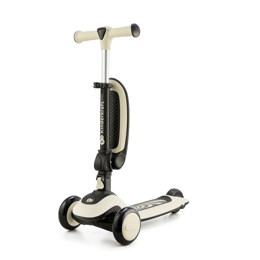 KINDERKRAFT Futóbicikli és roller 2 az 1-ben Halley Stone white