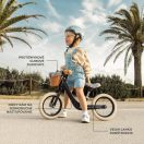 KINDERKRAFT Rapid 2 Lunar Black Bizuu futóbicikli