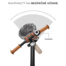 KINDERKRAFT Rapid 2 Lunar Black Bizuu futóbicikli