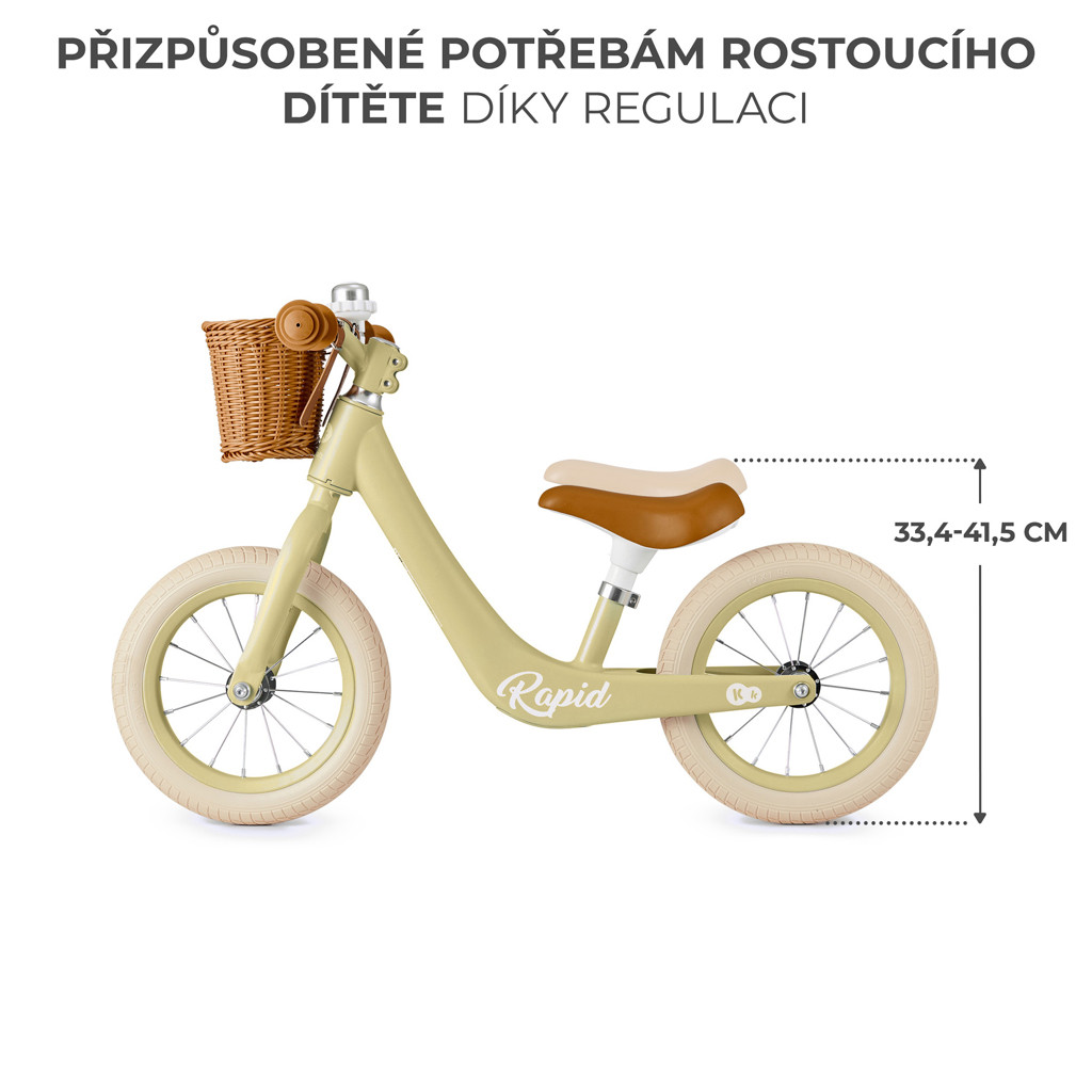 KINDERKRAFT SELECT Rapid2 Savannah Green futóbicikli