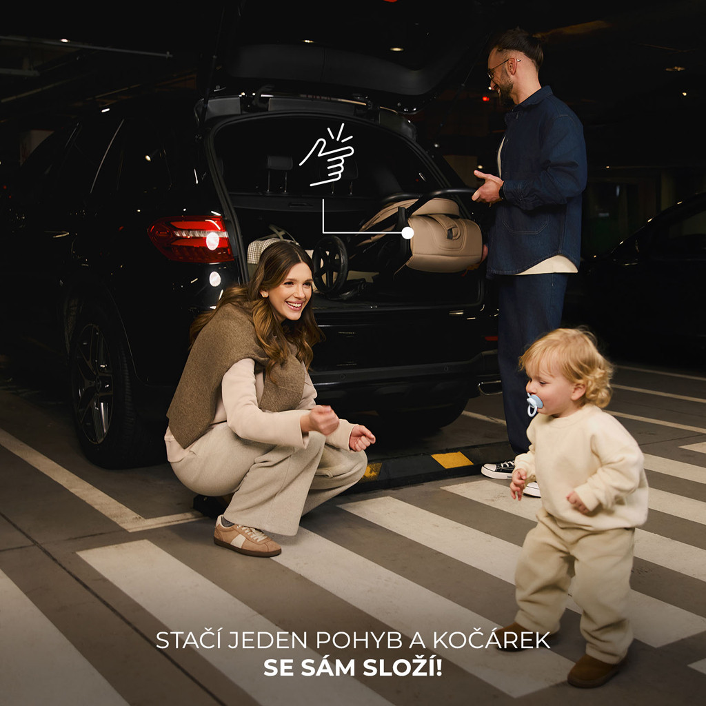 KINDERKRAFT Sport babakocsi Loom Black