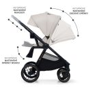 KINDERKRAFT Kombinált babakocsi Nea 2 2in1 Beige