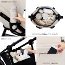 KINDERKRAFT Kombinált babakocsi Nea 2 2in1 Beige