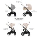 KINDERKRAFT Kombinált babakocsi Nea 2 2 az 1-ben Dune Whisper Bizuu