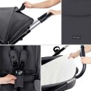 KINDERKRAFT Kombinált babakocsi Nea 2 2in1 Dark Grey