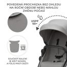 KINDERKRAFT Babakocsi kombinált 4 az 1-ben Newly Classic Grey + Mink PRO