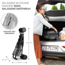 KINDERKRAFT Sport babakocsi Siesta Ash grey