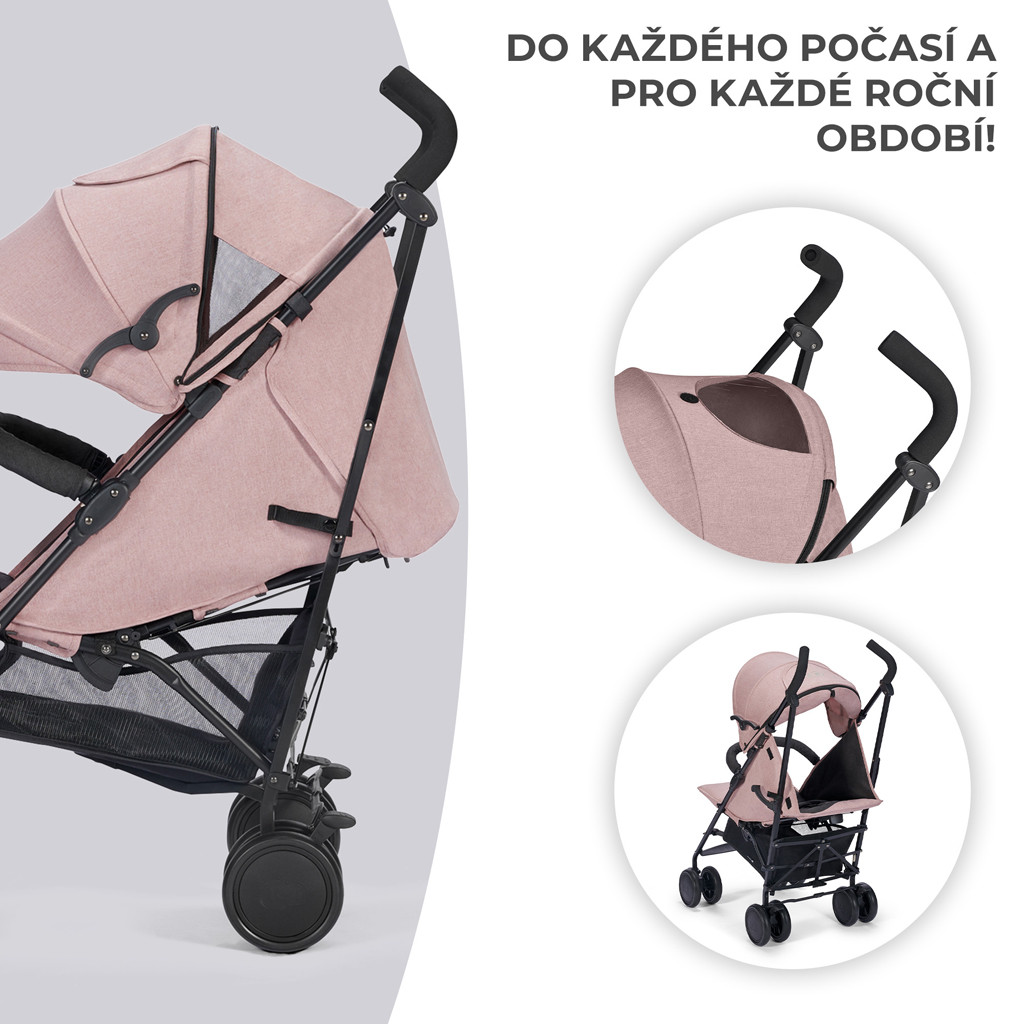 KINDERKRAFT Sport babakocsi Siesta Pink Princess