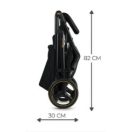 KINDERKRAFT Sport babakocsi Trig 3 Onyx black