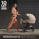 KINDERKRAFT SELECT Yoxi 2v1 Pure Black kombinált babakocsi