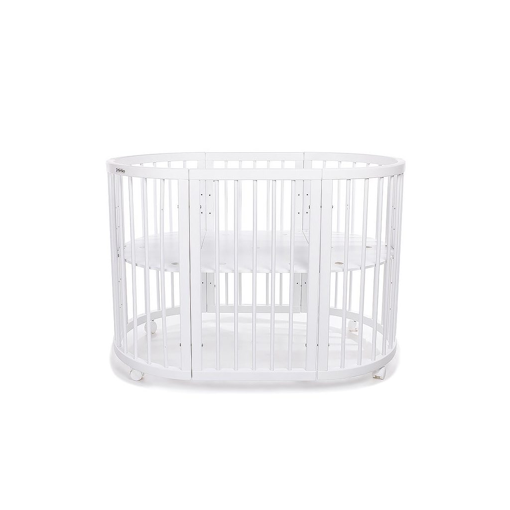 MIMIKO Kerek babaágy 9 az 1-ben Round White