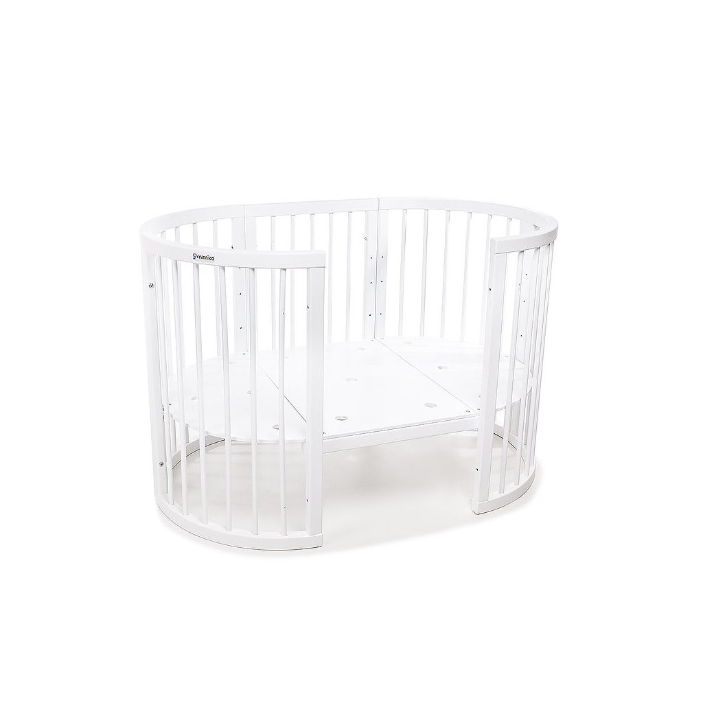 MIMIKO Kerek babaágy 9 az 1-ben Round White