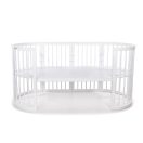 MIMIKO Kerek babaágy 9 az 1-ben Round White