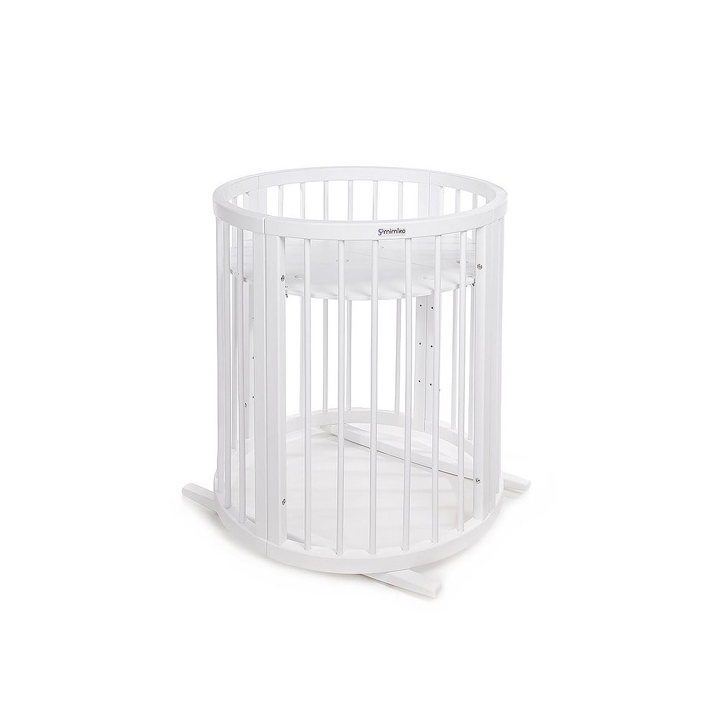 MIMIKO Kerek babaágy 9 az 1-ben Round White