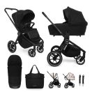 MUUVO Kombinált babakocsi Quick 4.0 Classic black szett 2in1