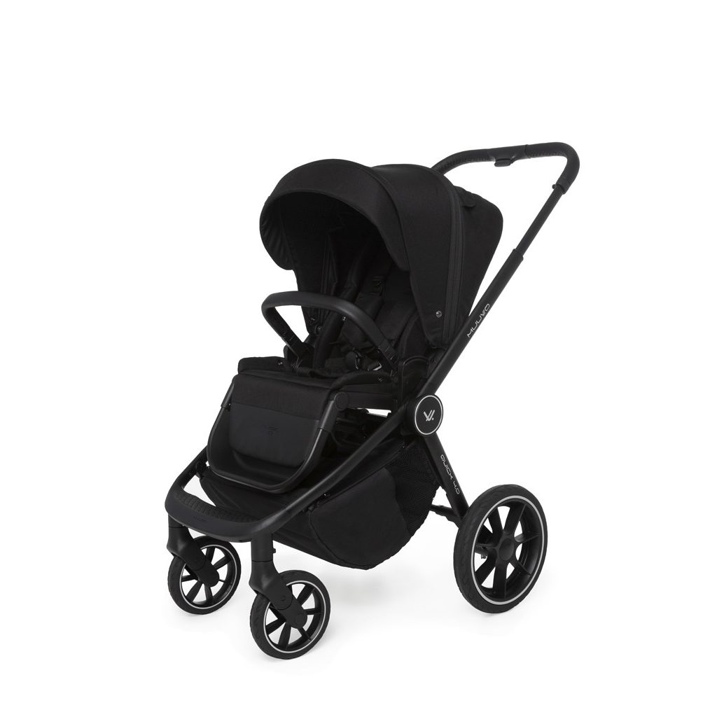 MUUVO Kombinált babakocsi Quick 4.0 Classic black szett 2in1