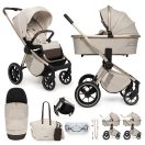 MUUVO  Kombinált babakocsi Quick Boho Brown szett 2in1