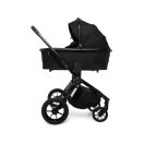 MUUVO  Kombinált babakocsi Quick SE 2 Chromium black szett 2in1